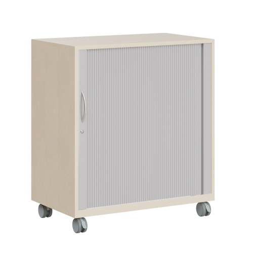 Sideboard Serie CSRF mit Rollotür für Ergo Tray Boxen B/H/T: 83,7x100x50 cm