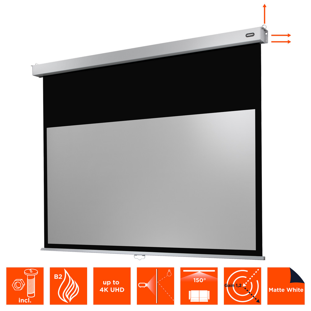 celexon Leinwand Rollo Professional Plus 180 x 102 cm