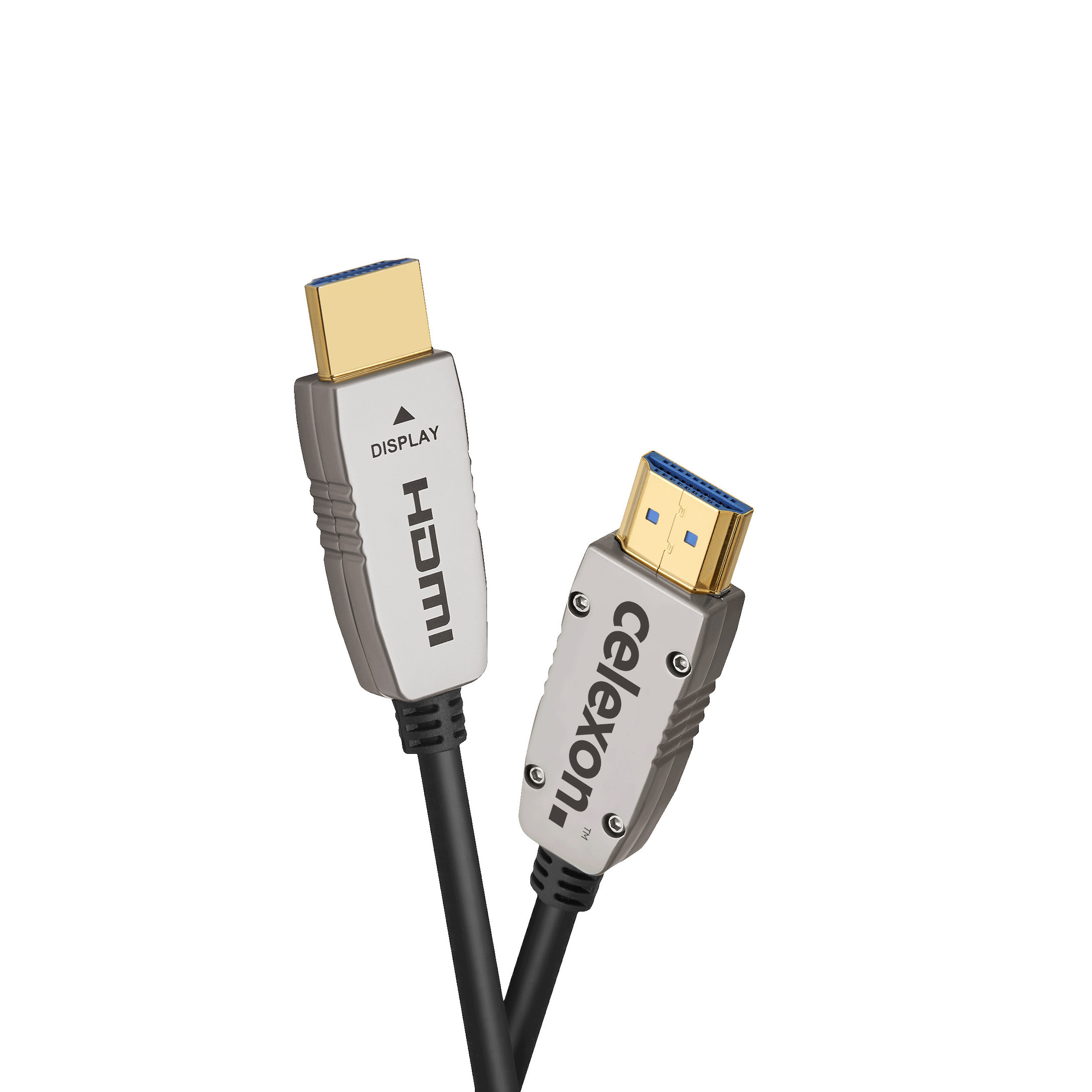 celexon UHD Optical Fibre HDMI 8K 48Gbps Active Kabel 15m, schwarz