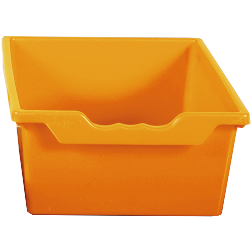 Ergo Tray Box L Orange, aus schwer entflammbarem Kunststoff