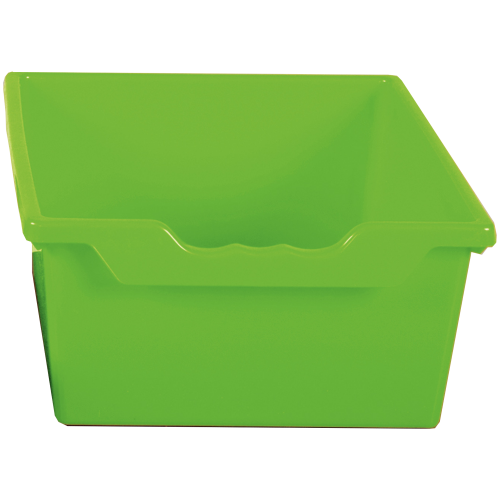 Ergo Tray Box L Limonengrün, aus schwer entflammbarem Kunststoff