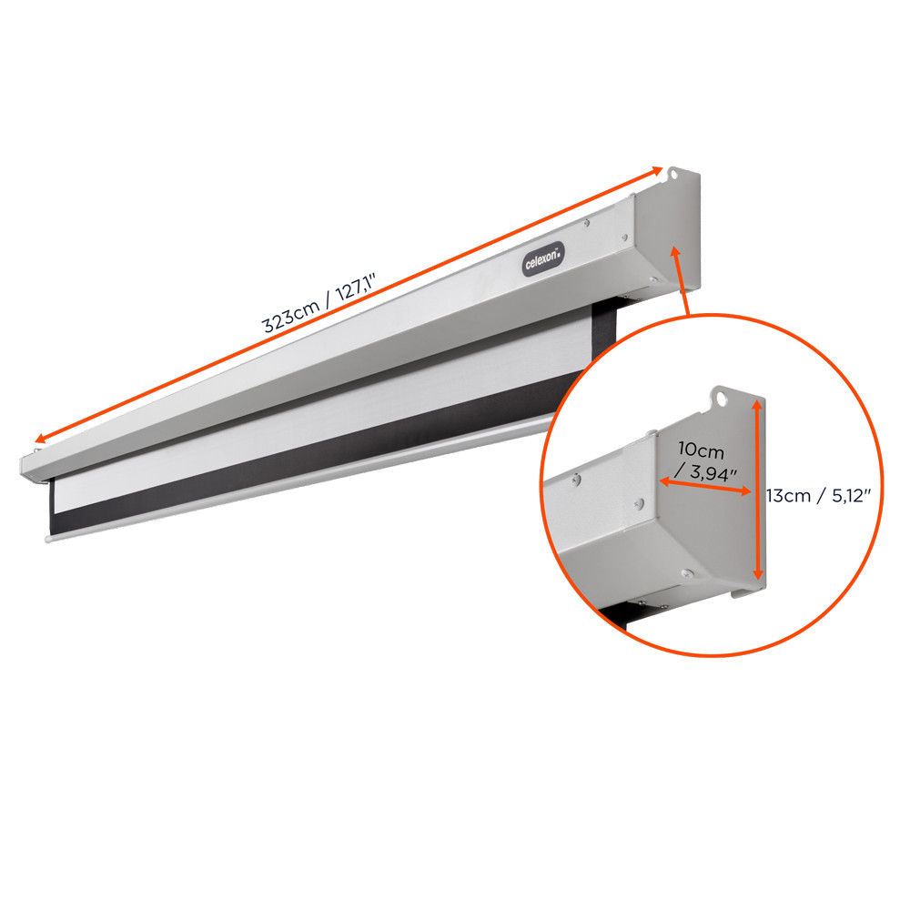 celexon Leinwand Motor Economy 300 x 300 cm
