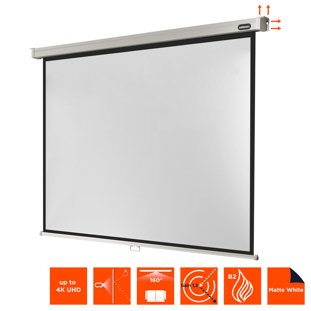 celexon Leinwand Rollo Professional 160 x 120 cm