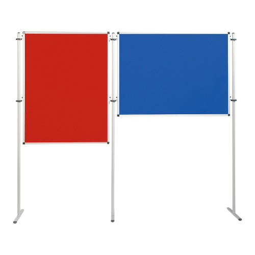 Stecktafel Set "S1" 2x Tafel: 120x100 cm, 3xT-Fuß-Stativ