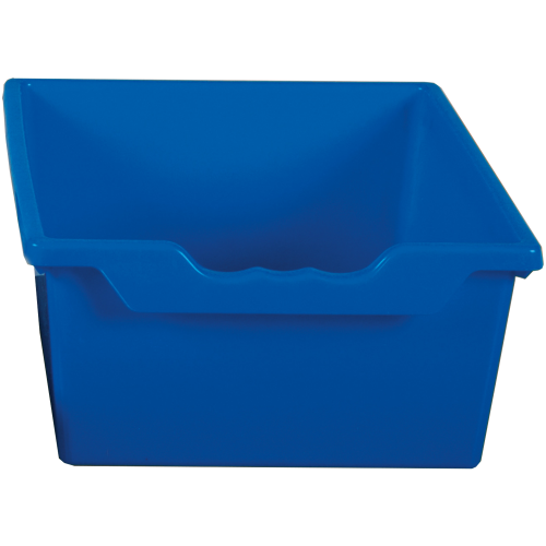 Ergo Tray Box L Blau, aus schwer entflammbarem Kunststoff