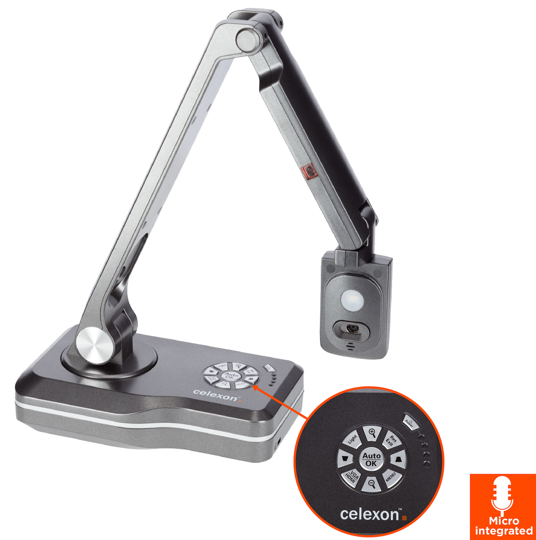 celexon Dokumenten-Kamera DK800 mit Tragetasche M