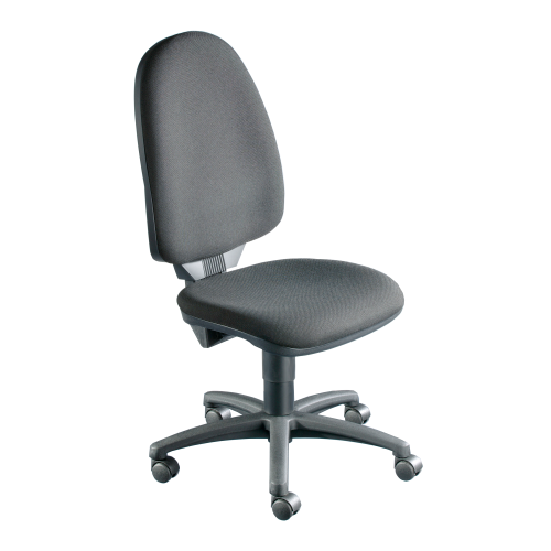 Bürodrehstuhl VERA Sitzhöhe: 42 - 55 cm, Stofffarbe Dunkelbraun