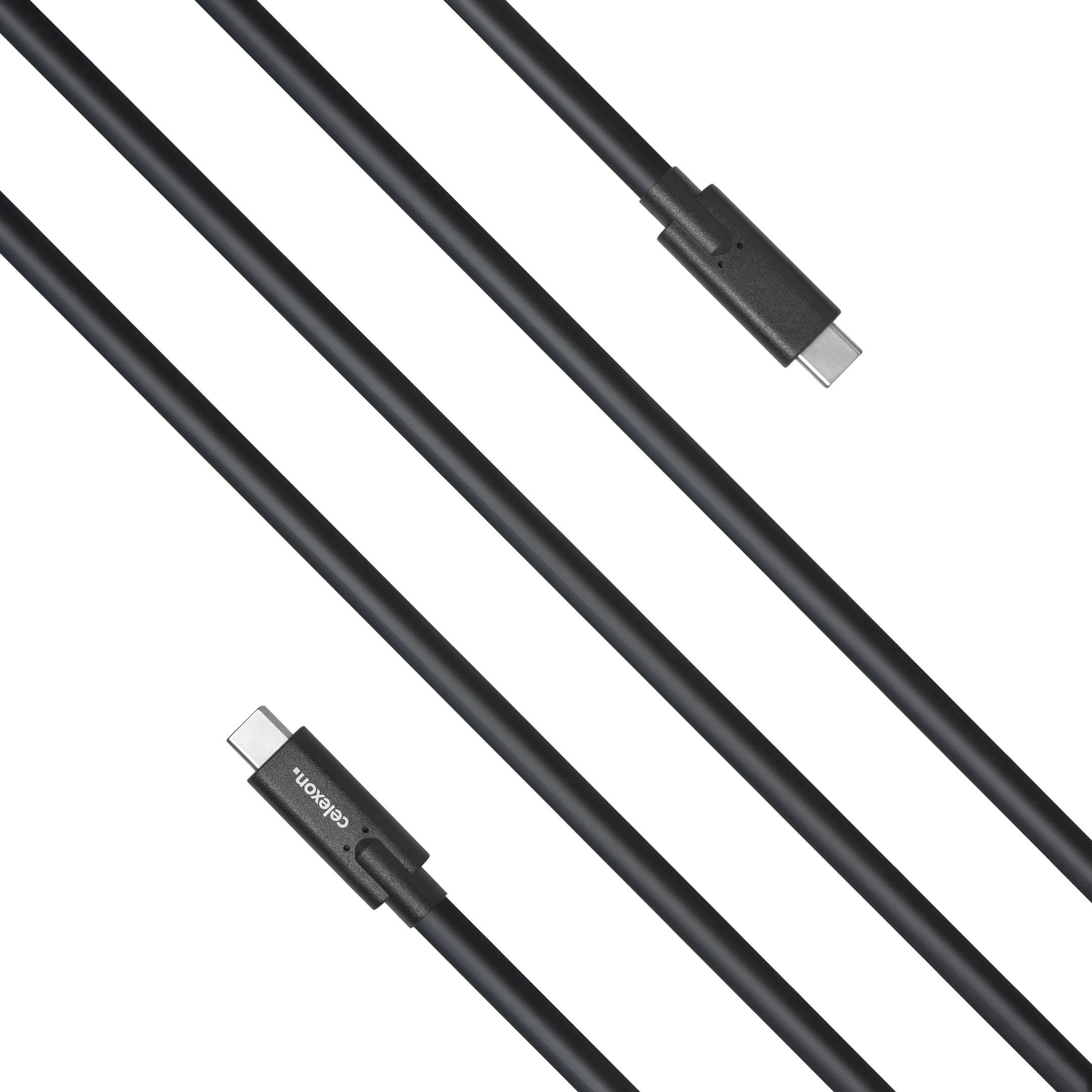 celexon USB-C Kabel - USB 3.2 Gen 2x1 1,0m, schwarz