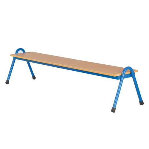 Stapelbare Bank mit melaminbeschichteter Spanplatte und ABS-Kante B/H/T: 120x43x48 cm