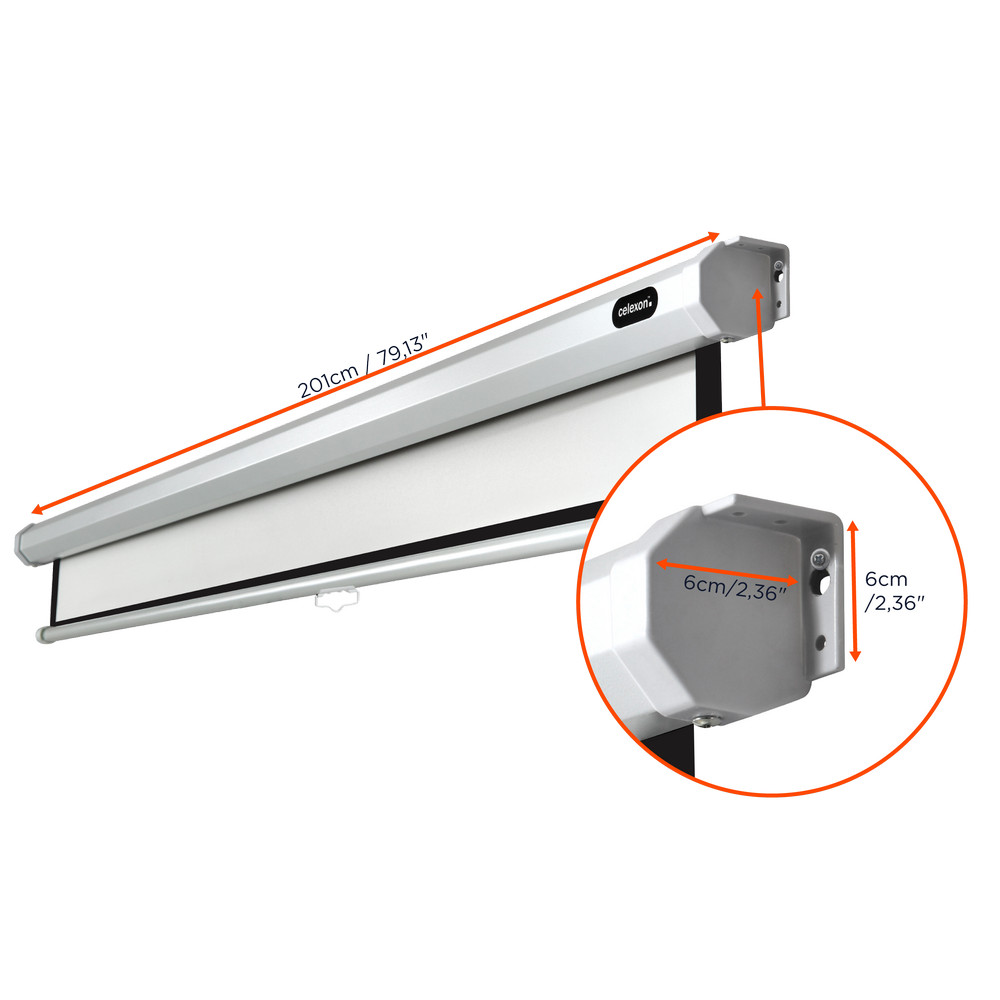 celexon Leinwand Rollo Economy 180 x 102 cm