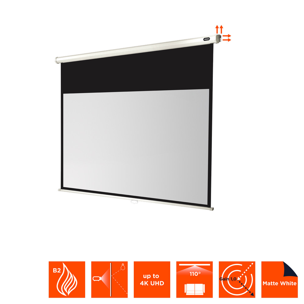 celexon Leinwand Rollo Economy 160 x 90 cm