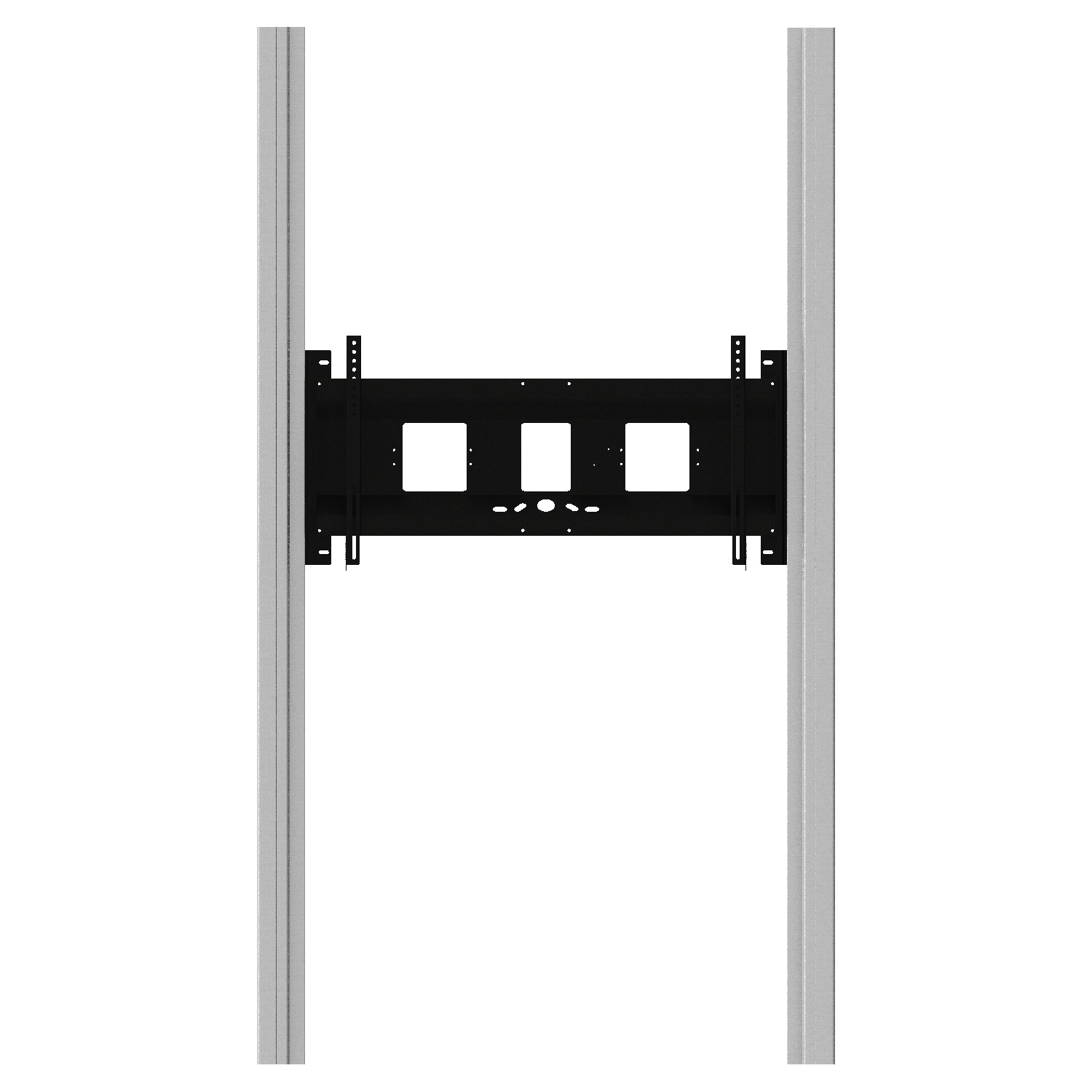 celexon Expert manuelles 2-Säulen-Pylonensystem Adjust-6586W für Displays mit Flügeln