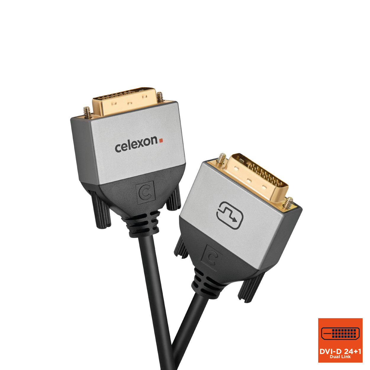 celexon DVI Dual Link Kabel 1,0m - Professional Line
