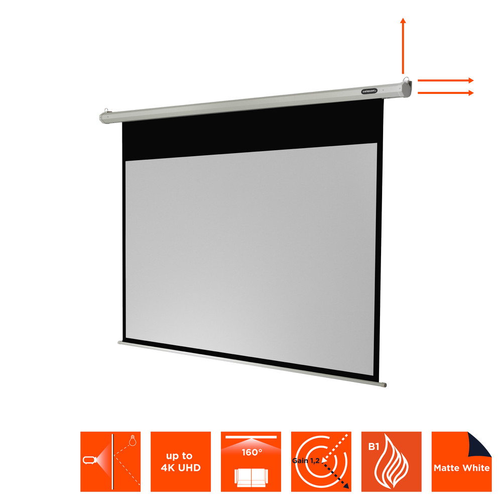 celexon Leinwand Motor Economy 160 x 90 cm