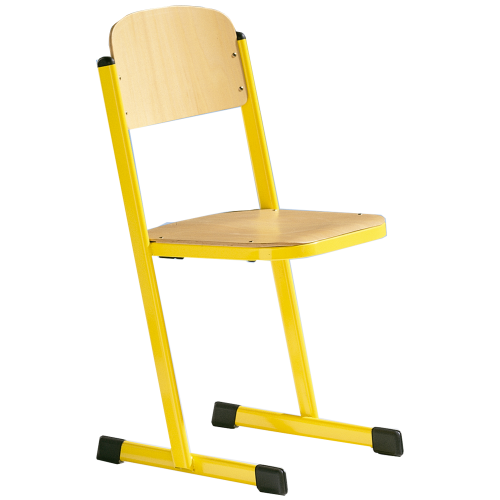 Schülerstuhl ST 30 Gestellfarbe wählbar, Sitzträger geschlossen, Höhe 35 cm