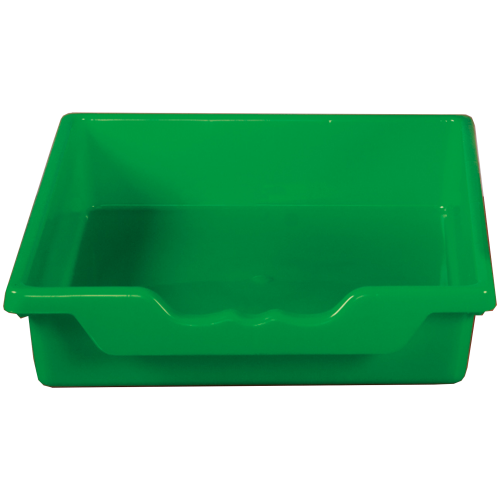 Ergo Tray Box M Grün, aus schwer entflammbarem Kunststoff