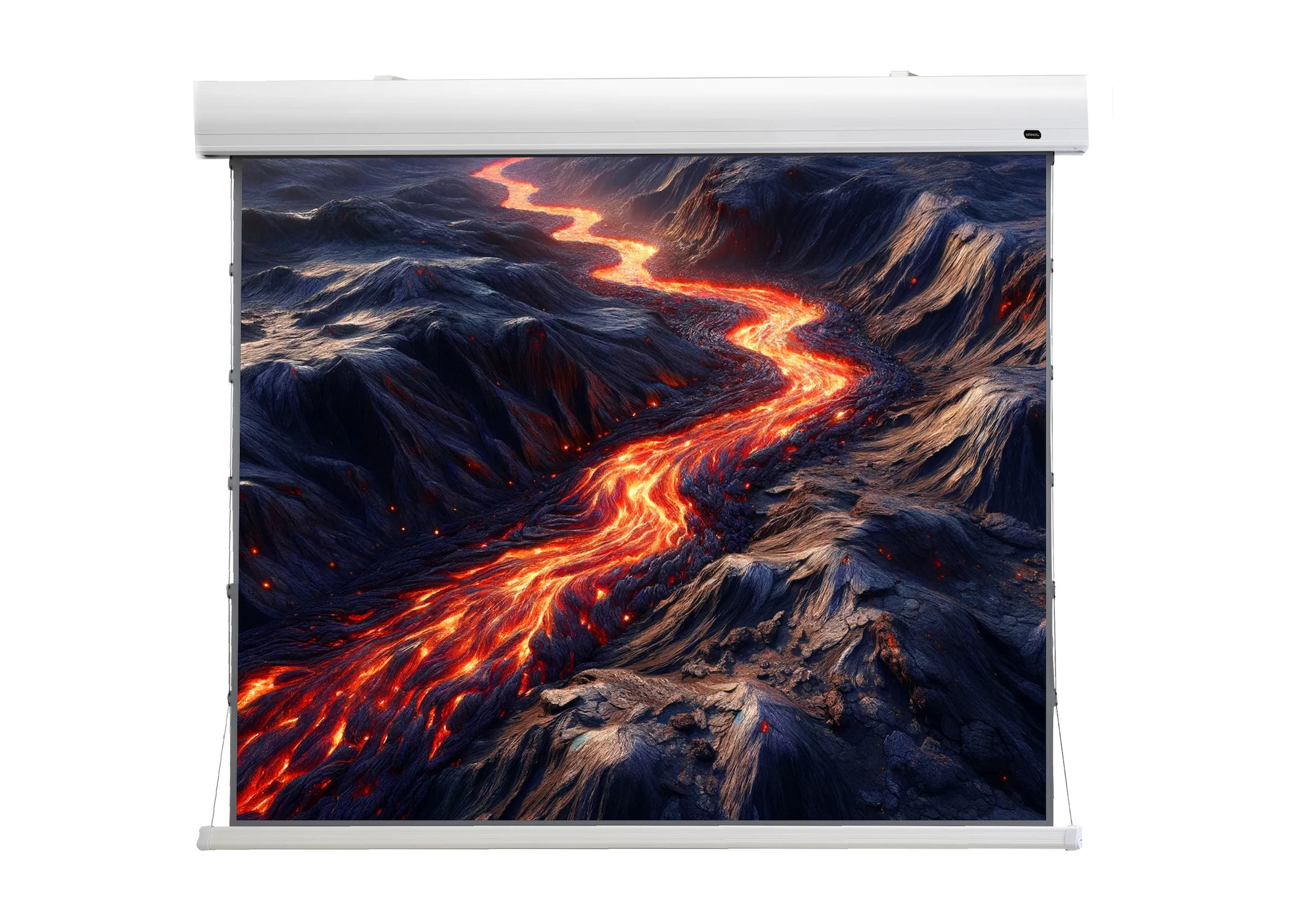 celexon HomeCinema Hochkontrastleinwand Tension 265 x 149 cm 120" - Dynamic Slate ALR