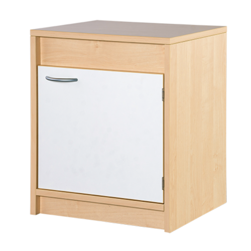 Puppenkühlschrank mit Innenausstattung B/H/T: 47x56x36 cm, als Spielmöbel