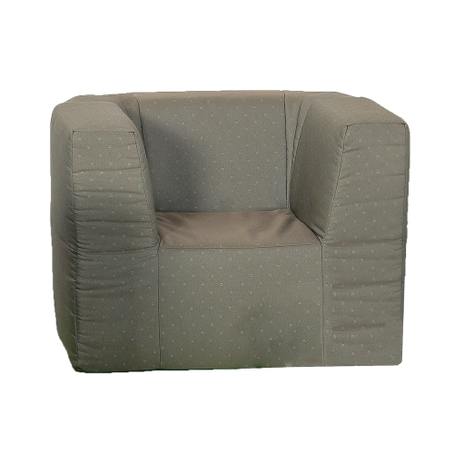 Sessel B/H/T: 80x72x60 cm, Sitzhöhe 42 cm, Stoff schwer entflammbar
