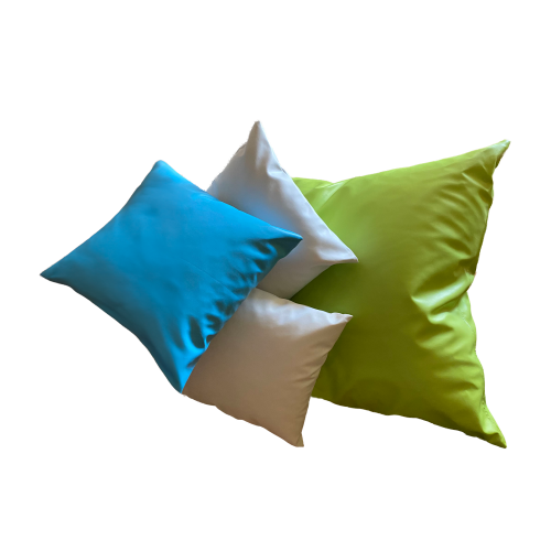 Wellness Oase Kissen B/H/T: 60x60x25 cm, Bezug: Kunstleder schwer entflammbar