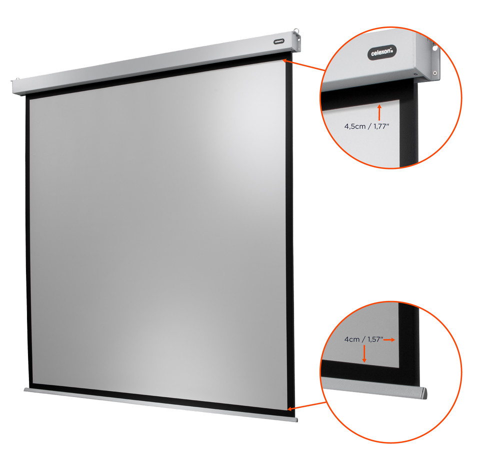 celexon Leinwand Motor Professional Plus 240 x 240 cm