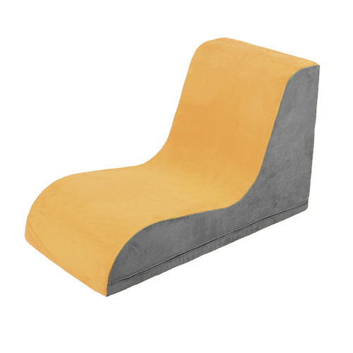 Sitzpolster Lesewelle groß B/H/T: 98x60x50 cm, Bezug Stoff Mikrofaser