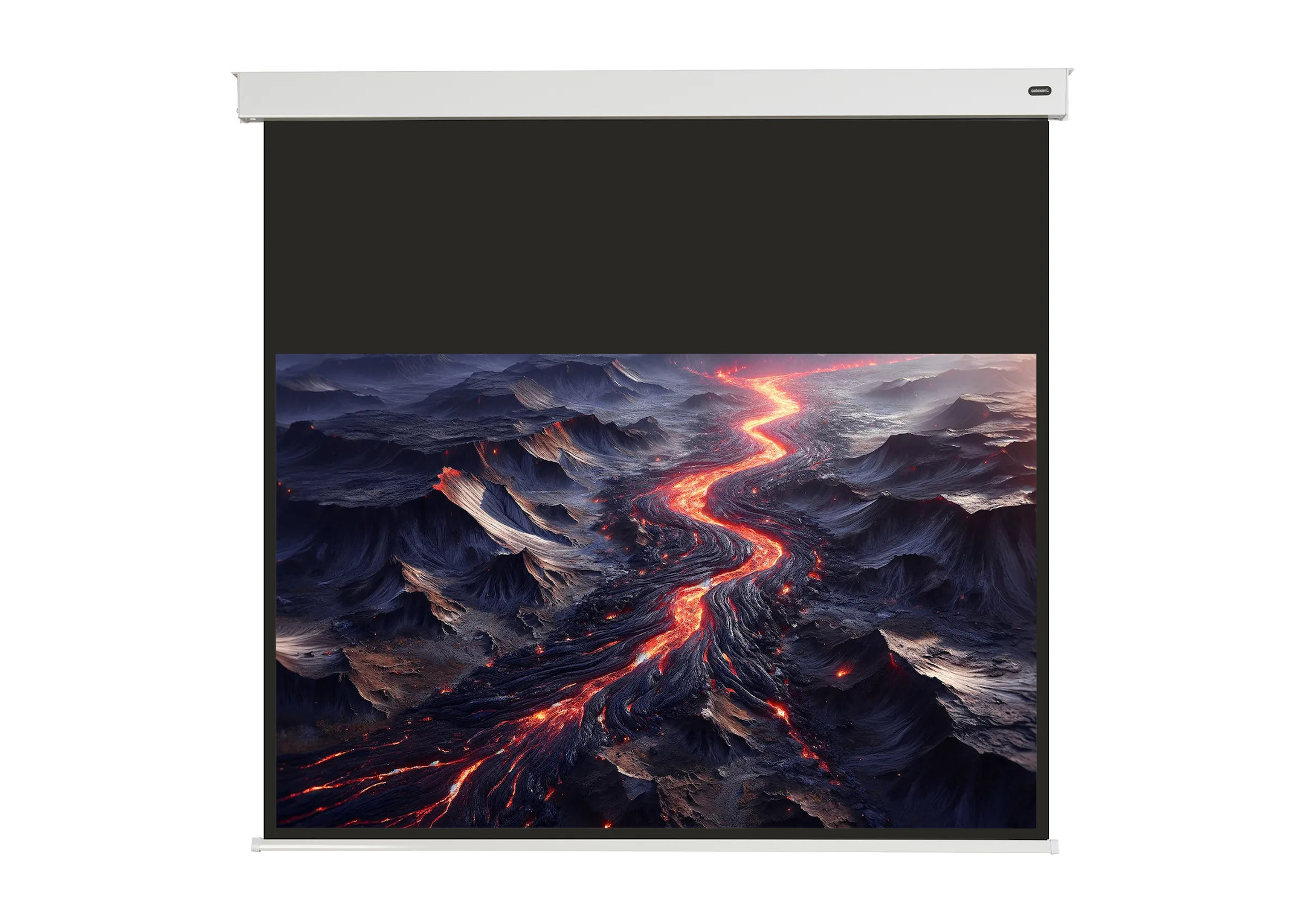 celexon Batterie Leinwand V2.0 Motor Professional Plus 220 x 124 cm
