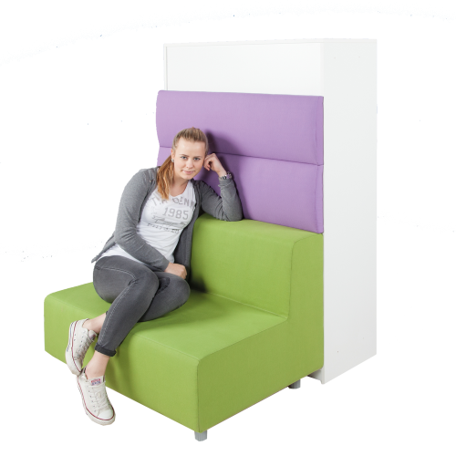 Wandpaneele für Relax! 1-Sitzer, Bezug schwer entflammbar B/T: 70x8 cm