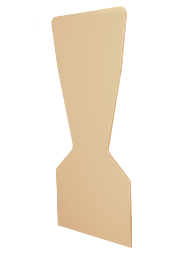 Seitenwange für Komplettgarderoben B/T: 2x76 cm, doppelte Wange für Komplettgarderoben in Blockstellung