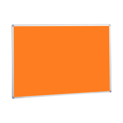 Stoff-Pinwand Edge-Line Fabric B/H: 120x100 cm, Stofffarbe Orange