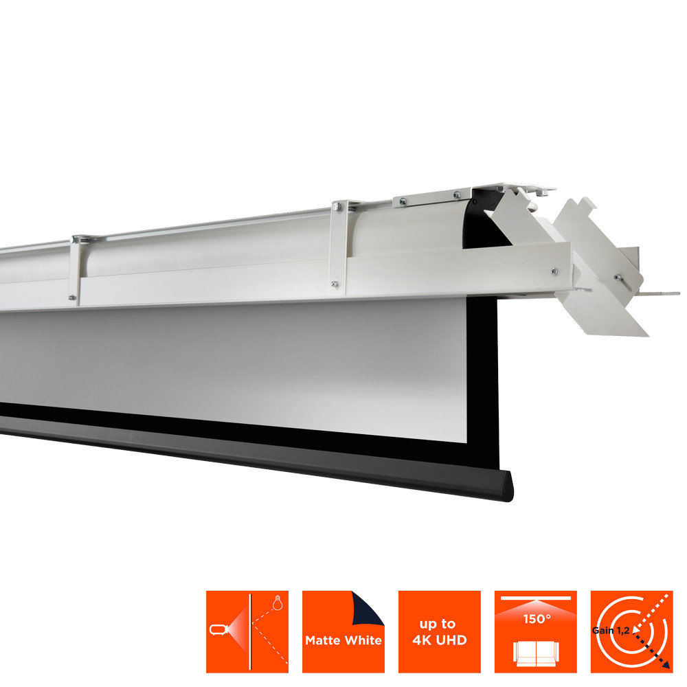 celexon Deckeneinbau Leinwand Motor Expert 300 x 169 cm