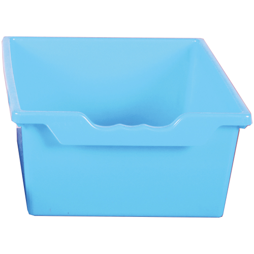 Ergo Tray Box L Hellblau, aus schwer entflammbarem Kunststoff