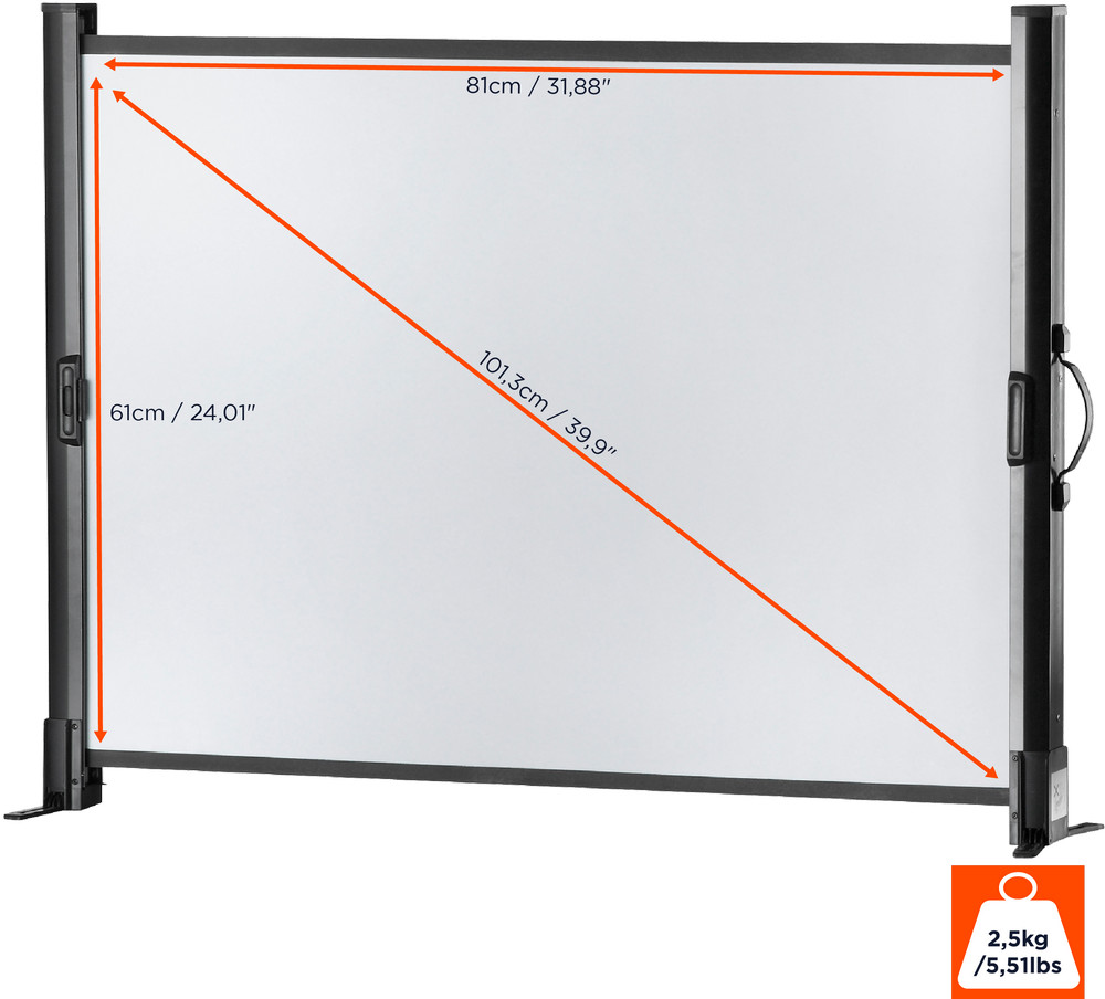 celexon Tischleinwand Mobil Professional 81 x 61cm