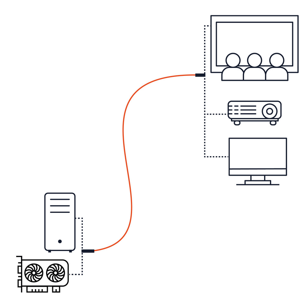 celexon DVI Dual Link Kabel 5,0m - Professional Line