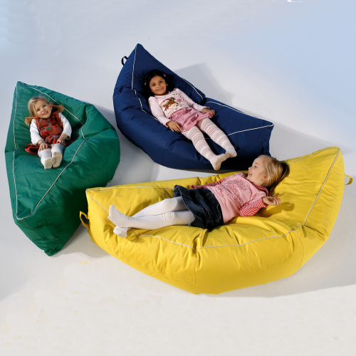 Chillout Bag Banane B/H/T: 40x56,5x116 cm, Inhalt: 200 l, Blau