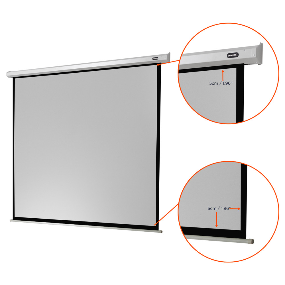 celexon Leinwand Motor Economy 300 x 300 cm