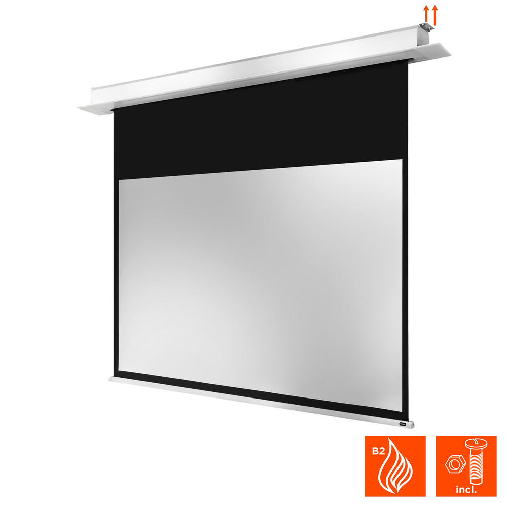 celexon Deckeneinbauleinwand Motor Professional Plus 160 x 90 cm