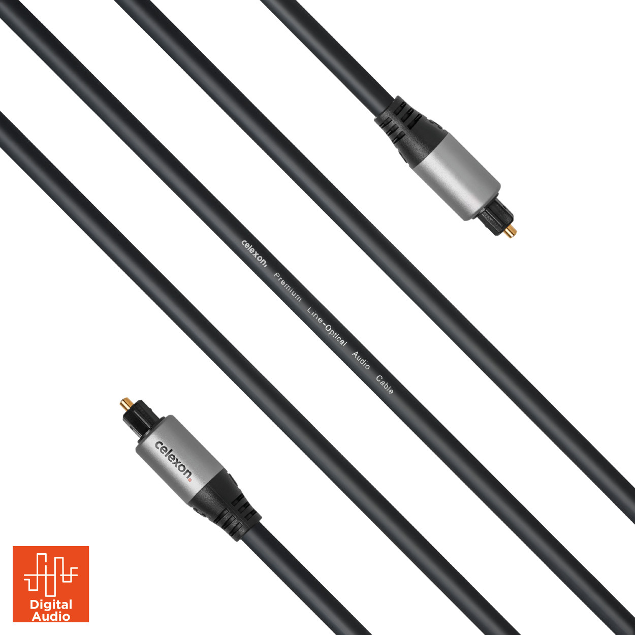celexon Toslink Optische Audiokabel 1,0m - Professional line