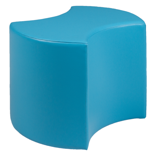 Sitzelement BEAN, Hocker, Bezug Kunstleder, schwer entflammbar Sitzhöhe: 30 cm, Kunstleder schwer entflammbar