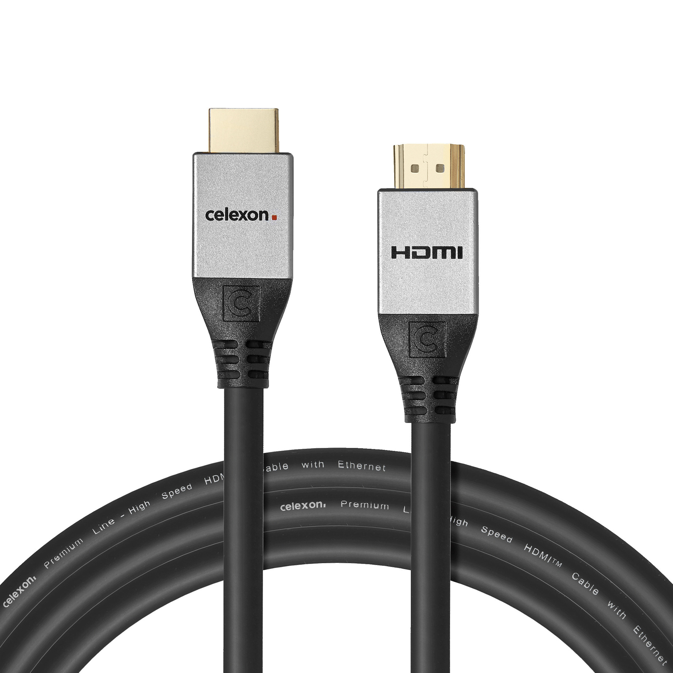 celexon HDMI Kabel mit Ethernet - 2.0a/b 4K 1,0m - Professional Line