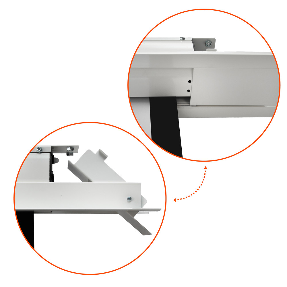 celexon Deckeneinbau Leinwand Motor Expert 300 x 187 cm