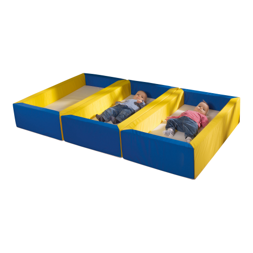Matratze für stapelbares Kinderbett B/H/T: 50x10x100 cm, mit PU-Bezug