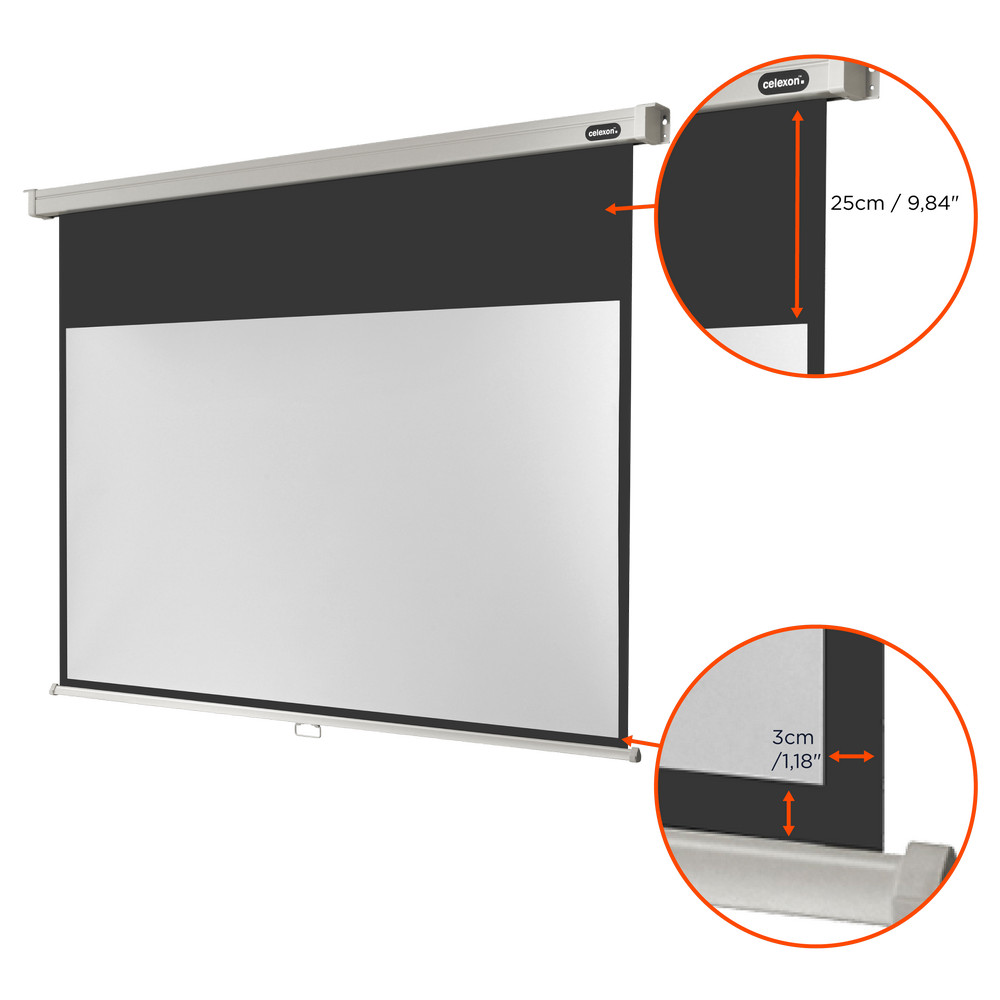 celexon Leinwand Rollo Professional 240 x 135 cm
