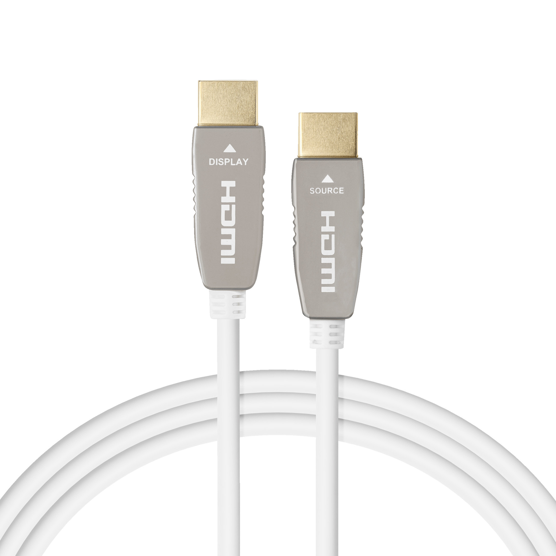 celexon UHD Optical Fibre HDMI 8K 48Gbps Active Kabel 20m, weiß