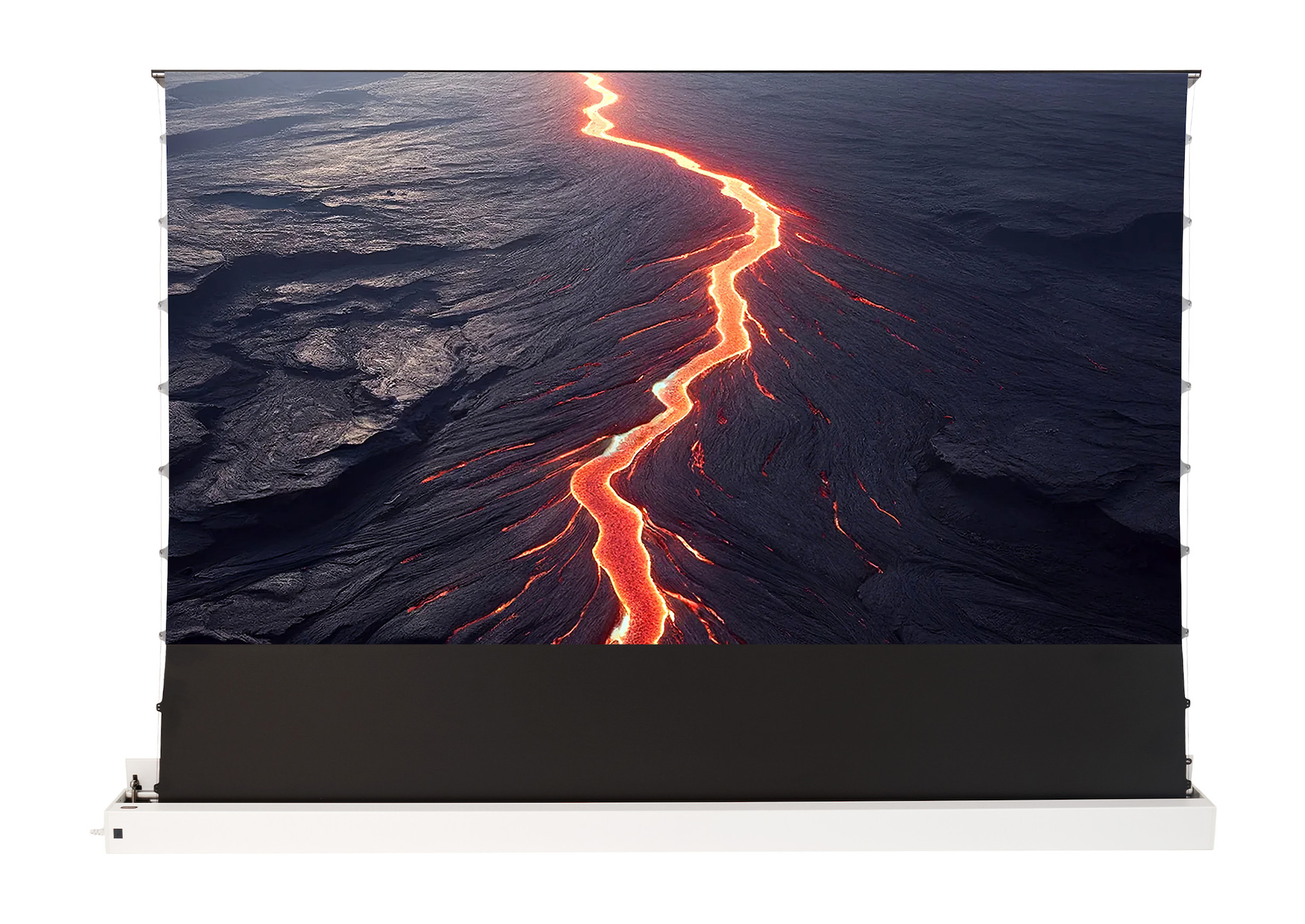 celexon UST Hochkontrast Bodenscheren Leinwand - HomeCinema Plus, 80" weiß