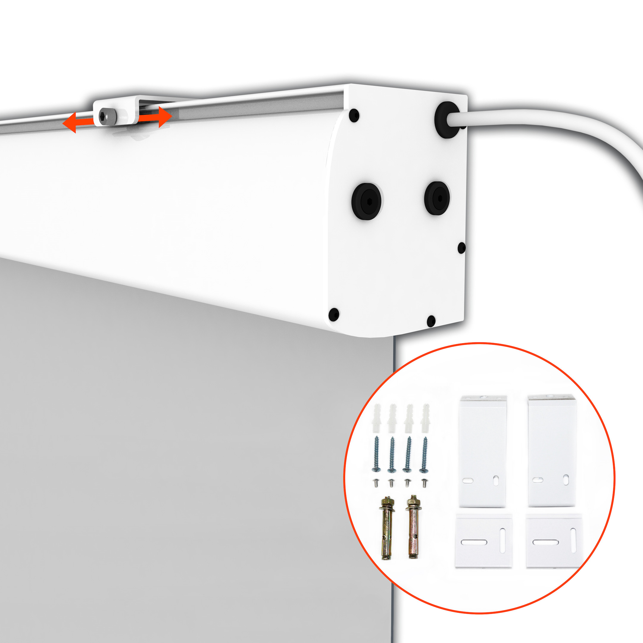 celexon Leinwand Motor Expert 300 x 187 cm