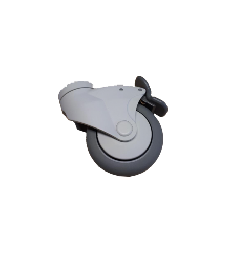 Designrolle 100mm Durchmesser, Bauhöhe 140mm, 4 Rollen 1 Satz Rollen für diverse Möbel