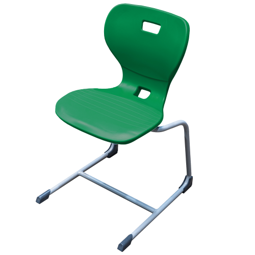 Ergostar UP 2.0 Schulstuhl Sitzschalenfarbe Grün, Sitzhöhe 46 cm