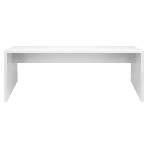 Low Desk Schreibtisch mit Schichtstoff-Tischplatte und ABS Kante B/H/T: 180x72x70 cm