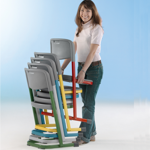 Schulstuhl AirChair ST 40 KG Sitzträger geschlossen, Höhe 31 cm